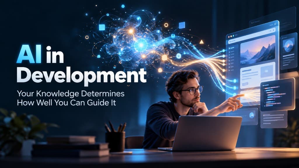 Your knowledge decides how well you can guide AI from a prompt to production